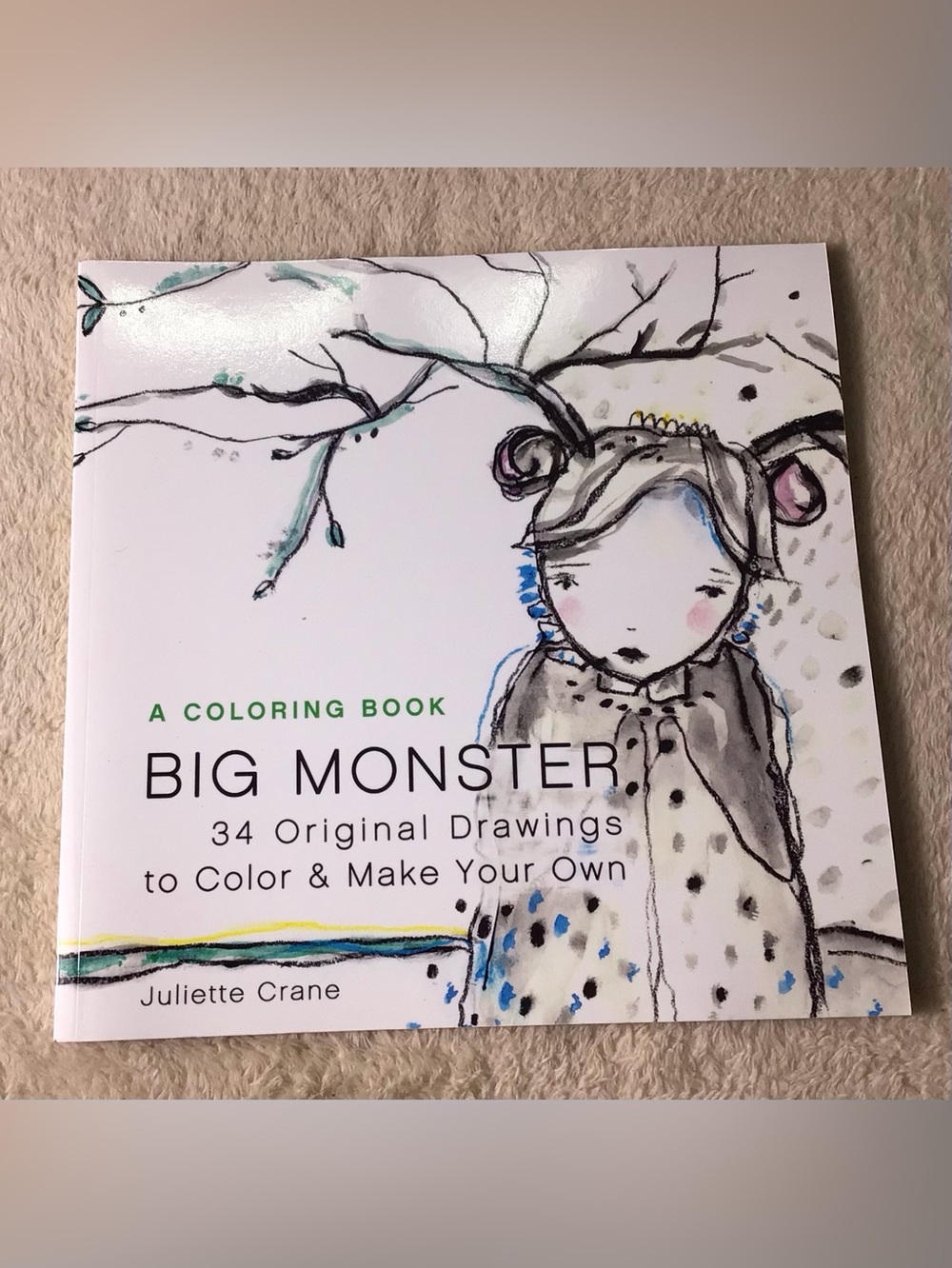 Big Monster Coloring Book